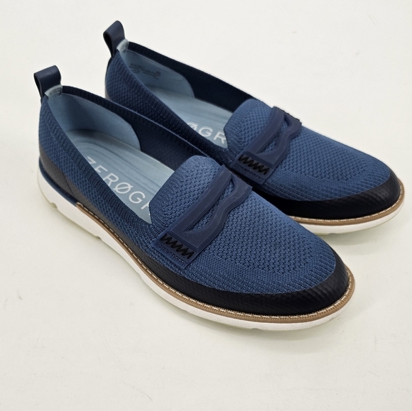 Cole Haan - Womens Zerogrand Stitchlite Loafers navy size 9B - Picture 1 of 7